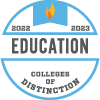 Colleges of Distinction, 2022-2023 Education